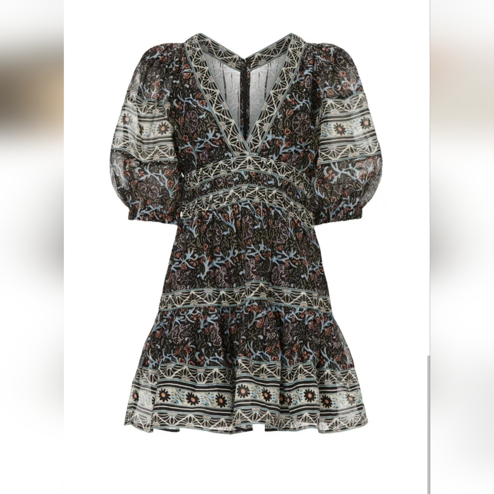 Sea New York NYC Marlee Mini Dress Size Small Rent the Runway RTR Flaws